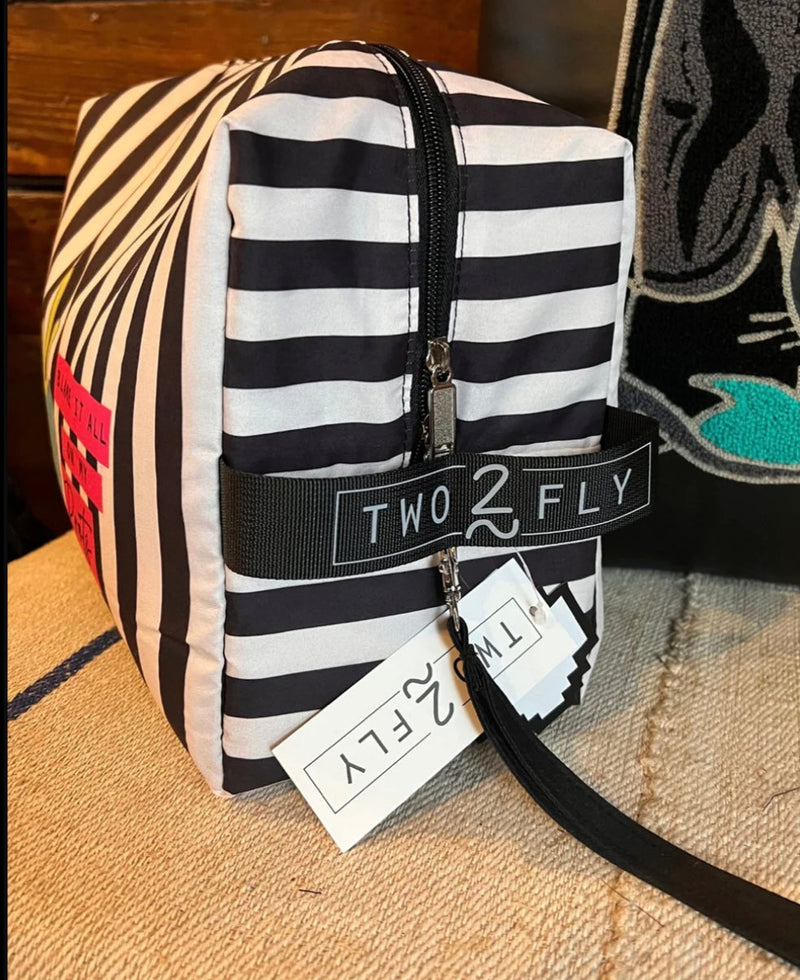 XL striped CACTUS TRAVELER bag