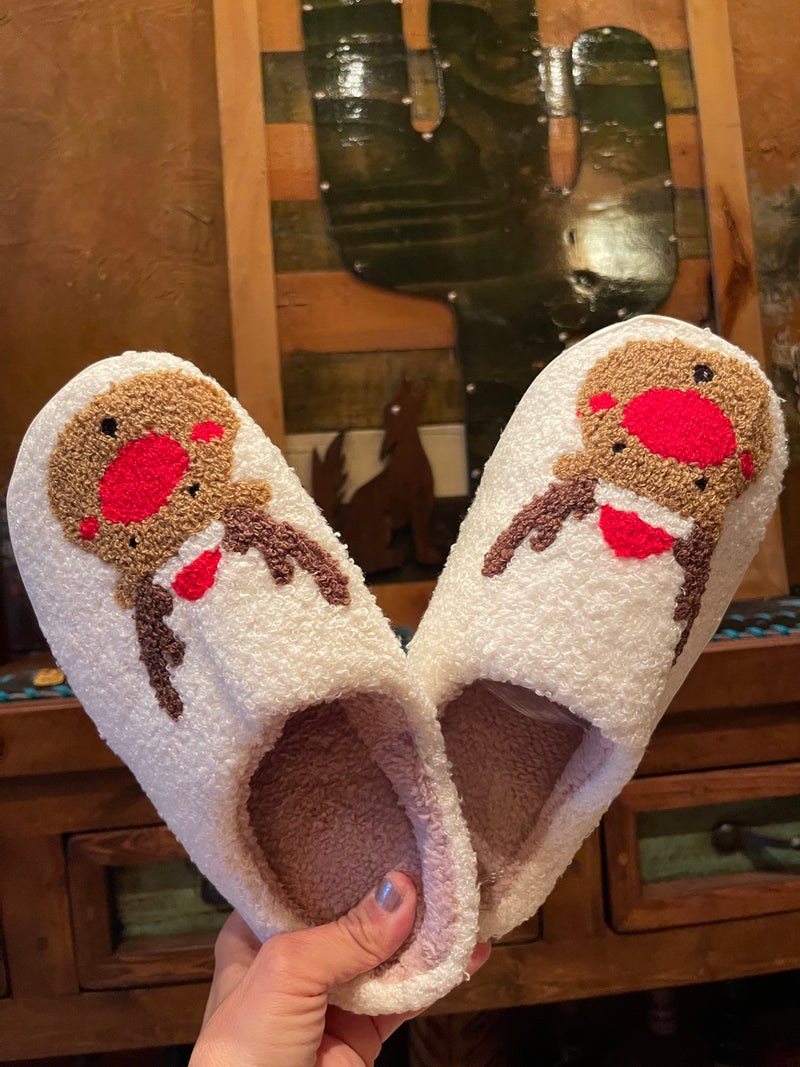 Western SLIPPERS Christmas