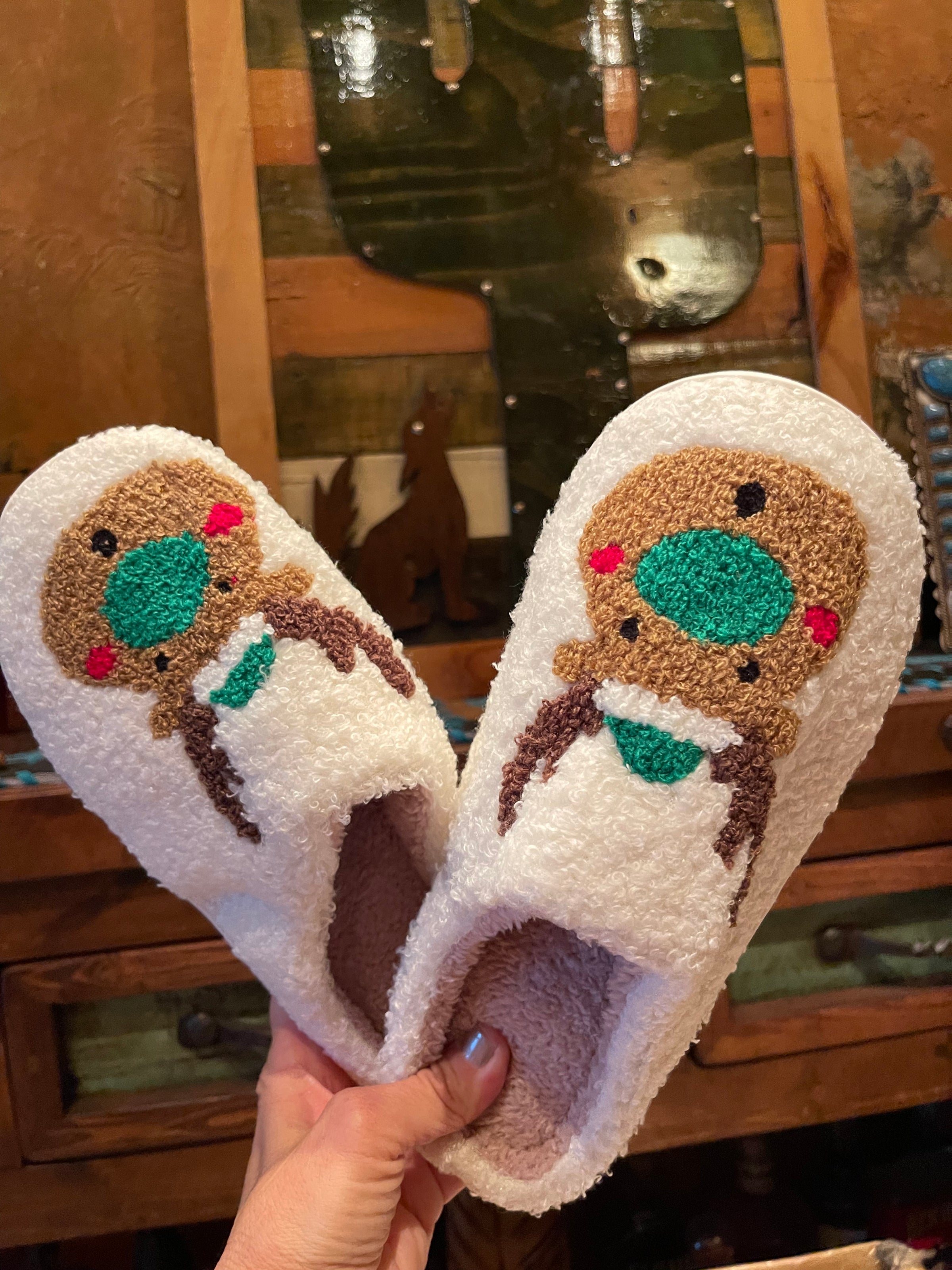 Western SLIPPERS Christmas