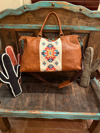 XL American Native Duffle bag /Weekender  Sky dancer