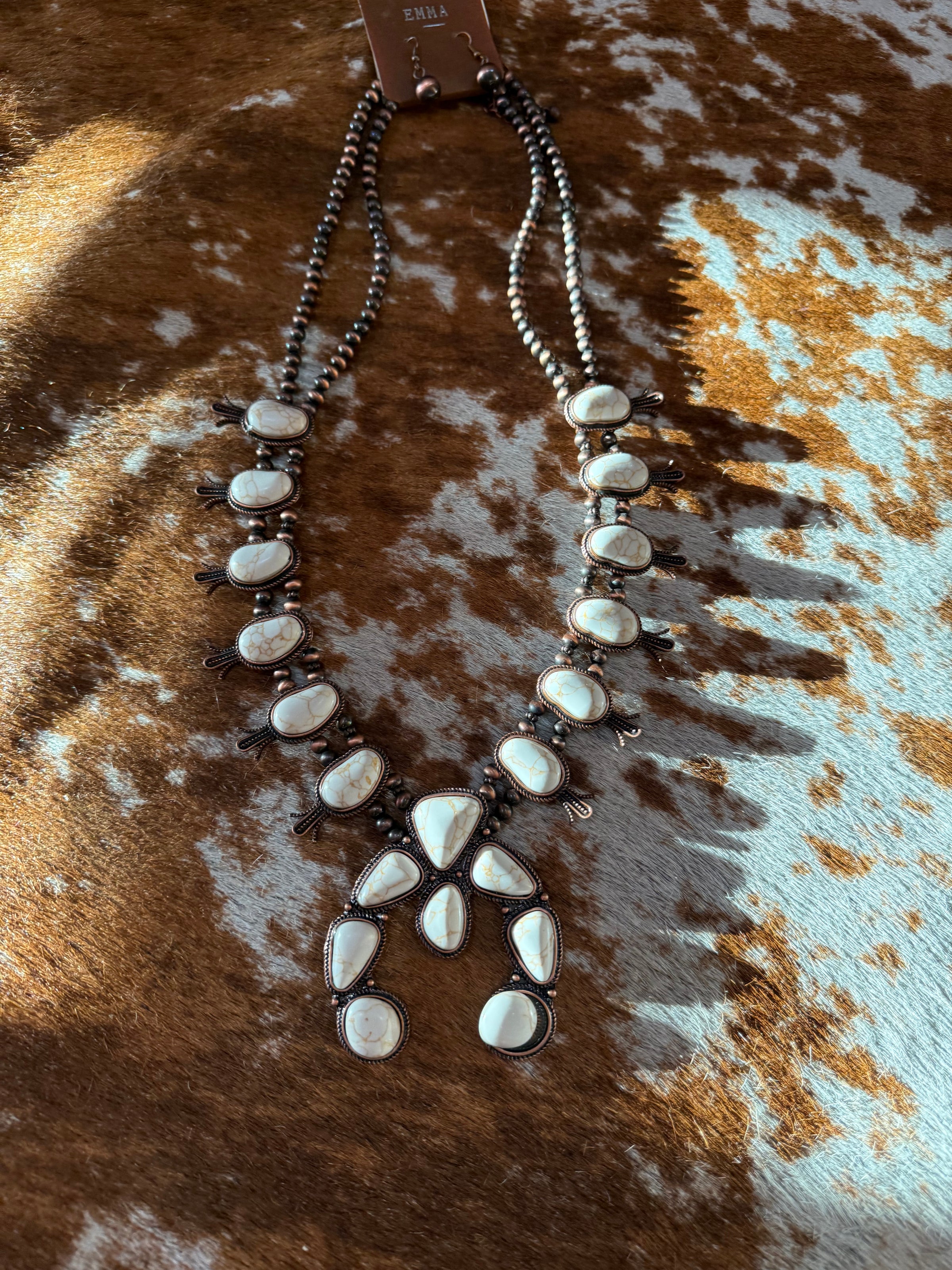 Southwestern Turquoise stone Necklace