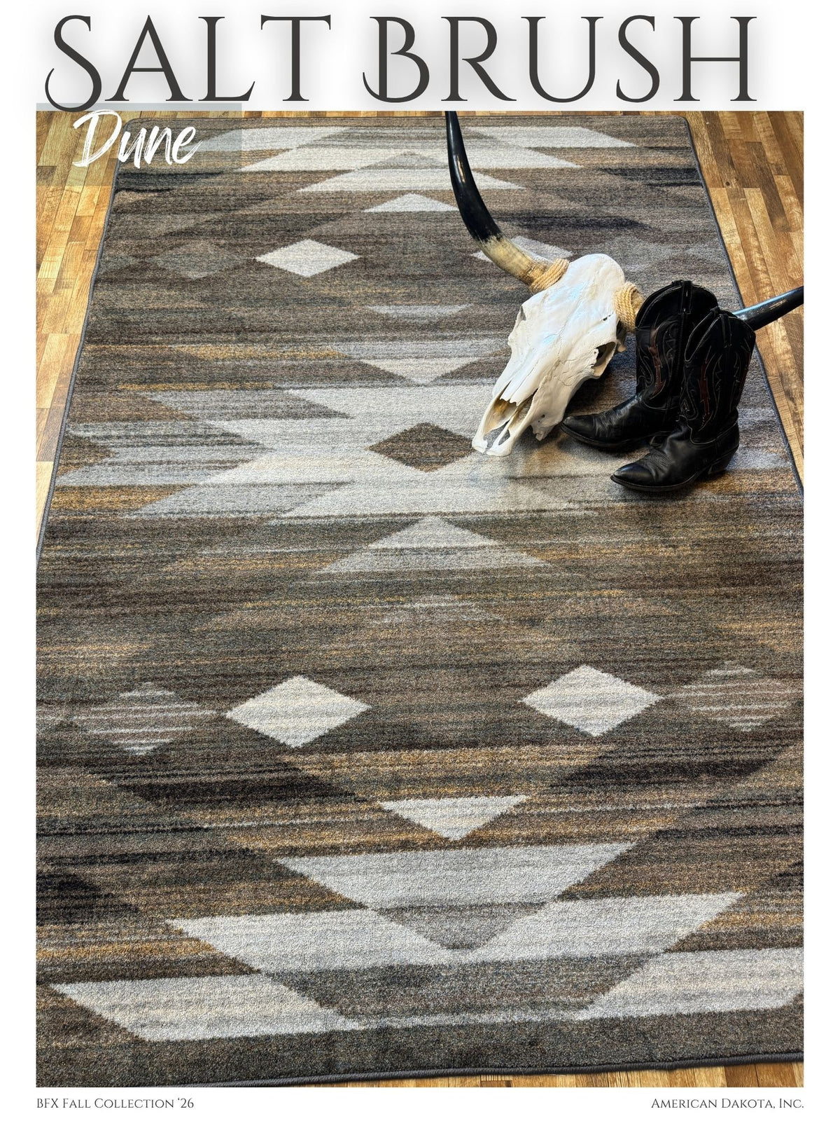 Salt brush dune area rug
