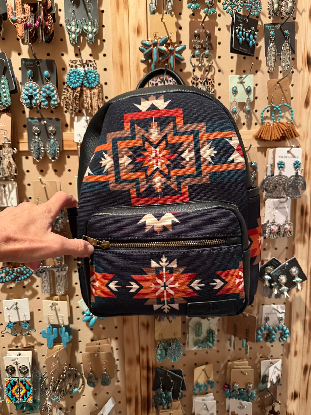 American Native Winter  Heirloom backpack