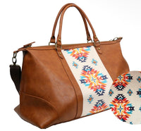 XL American Native Duffle bag /Weekender  Sky dancer