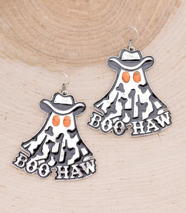 Spooked out Halloween earrings
