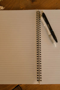 Checkered Rodeo Large notebook