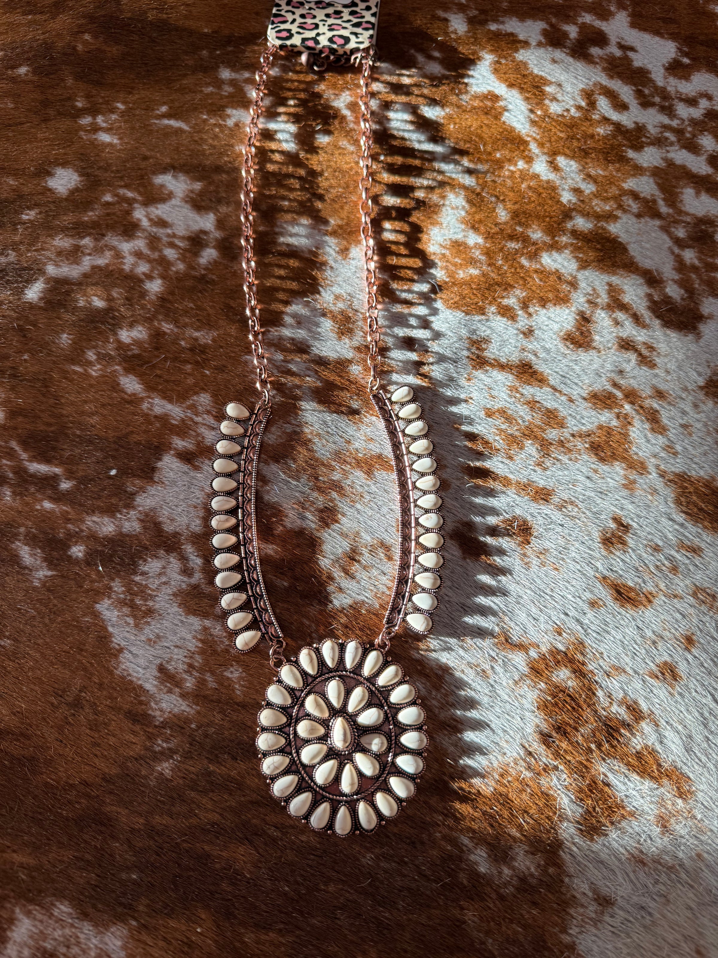 Southwestern Turquoise stone Necklace