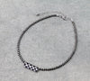 Bar Checkered CHOKER necklace