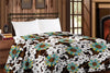 Sunflower Cow Western throw blanket  twin