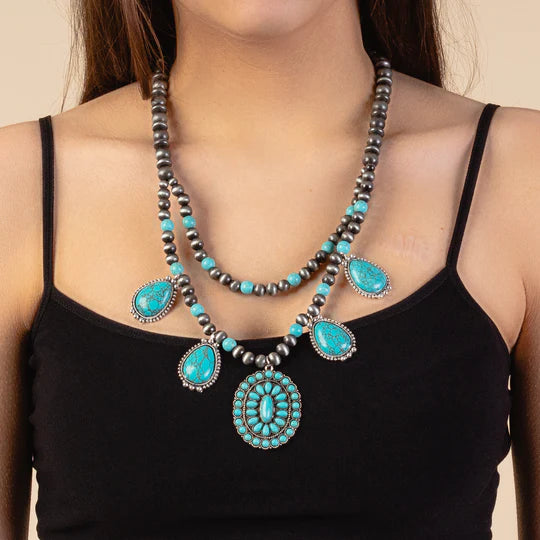 Southwest turquoise necklace