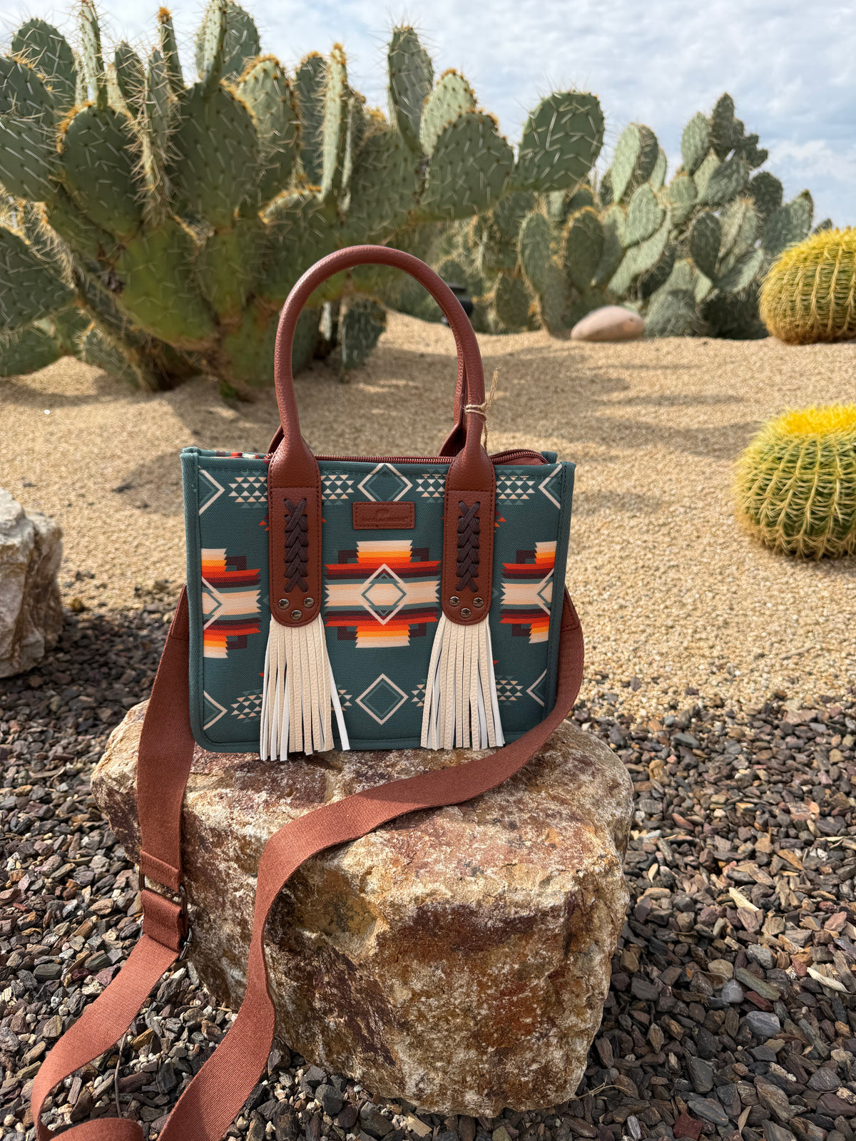 American Native crossbody purse