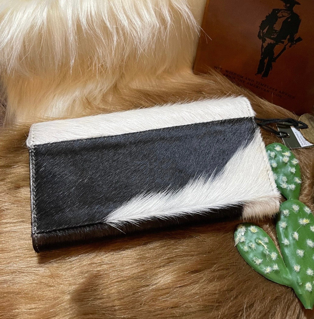 Western cowhide wallet