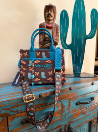 Wrangler cowgirl crossbody bag