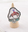 Turquoise Bronc Southwest Ring
