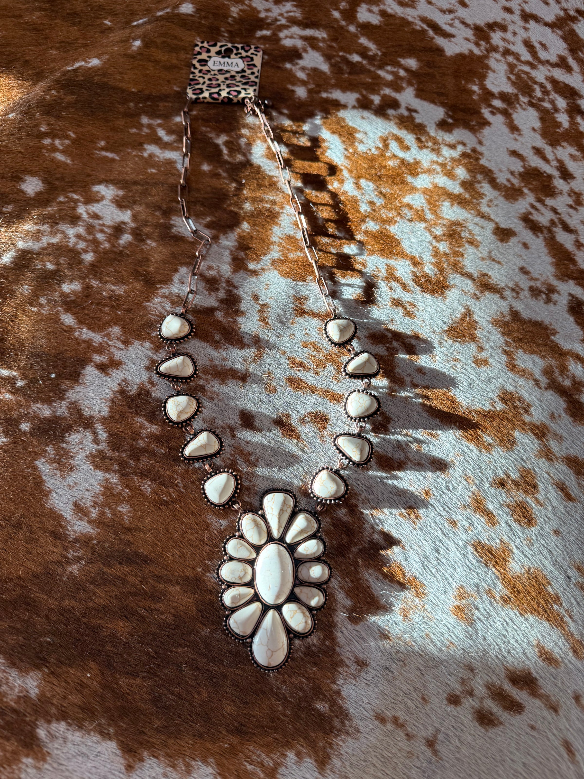 Southwestern Turquoise stone Necklace