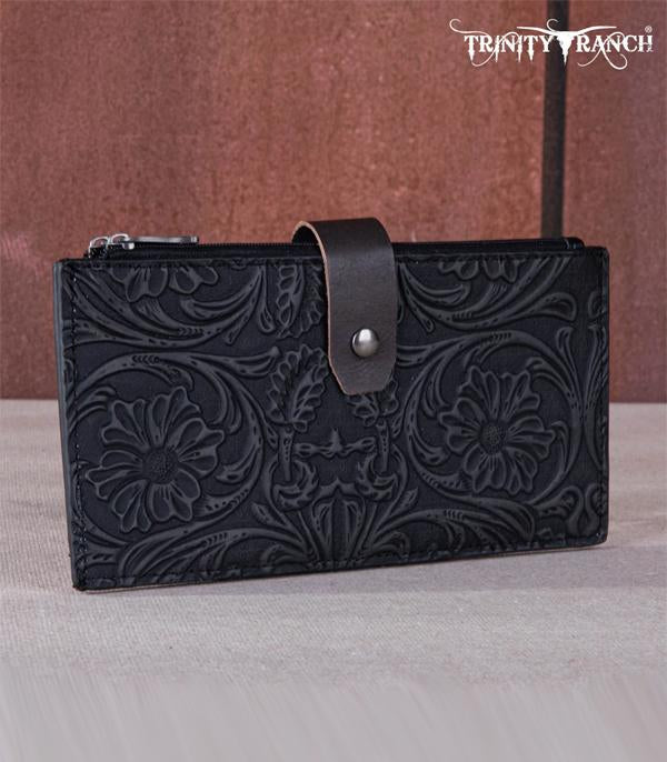 Trinity ranch tooled leather WALLET