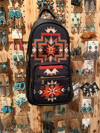 American Native Winter  Heirloom Sling bag