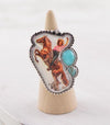 Turquoise cowgirl Southwest Ring