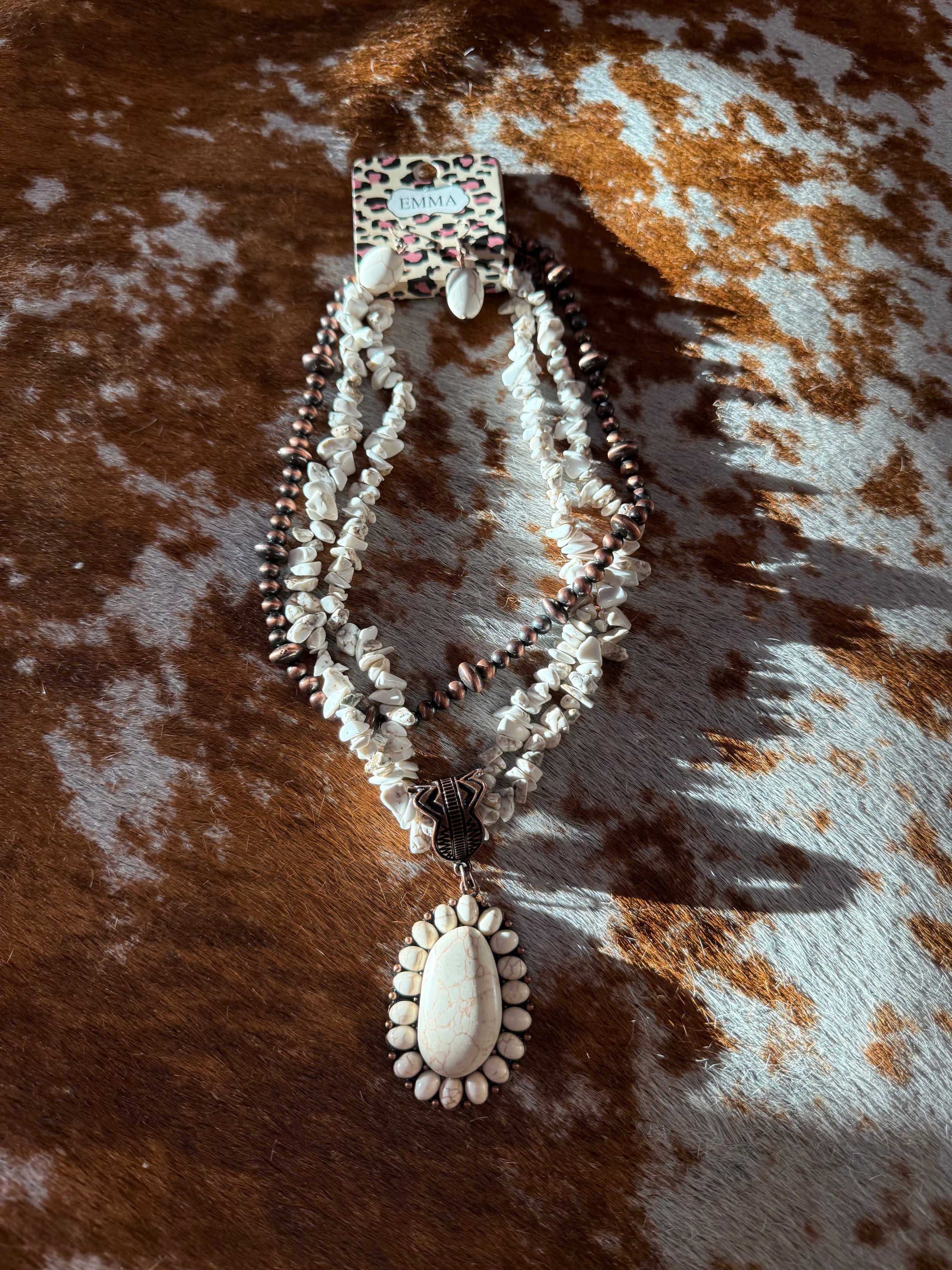Southwestern Turquoise stone Necklace
