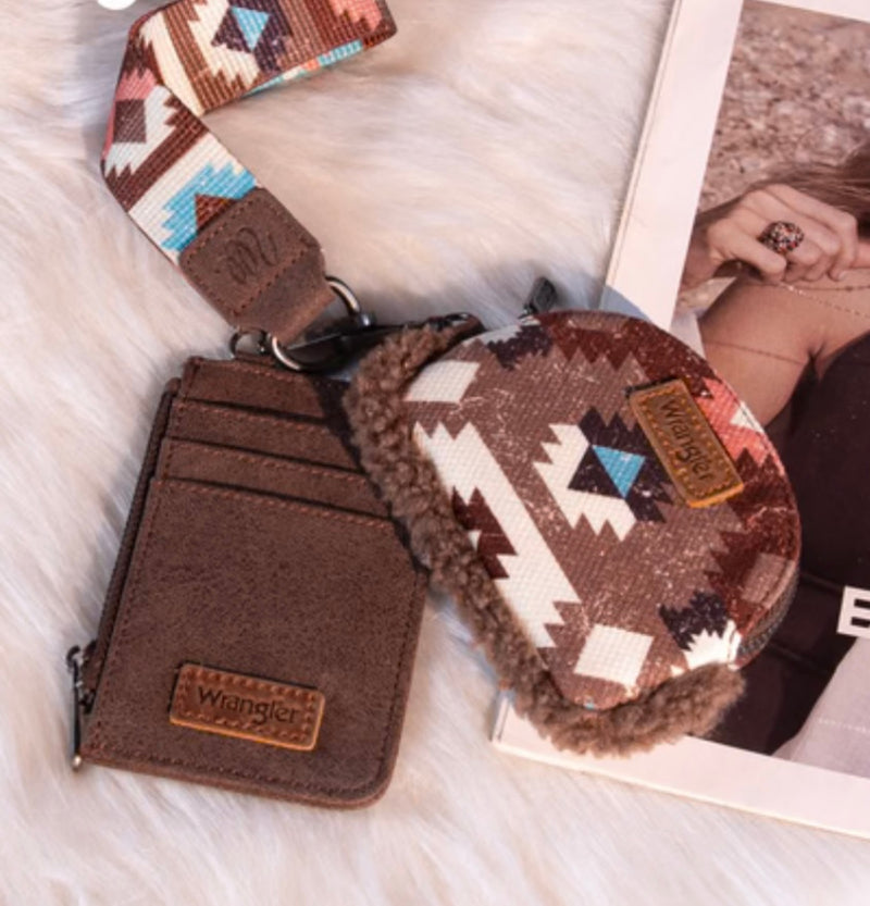 Dual sherpa wristlet