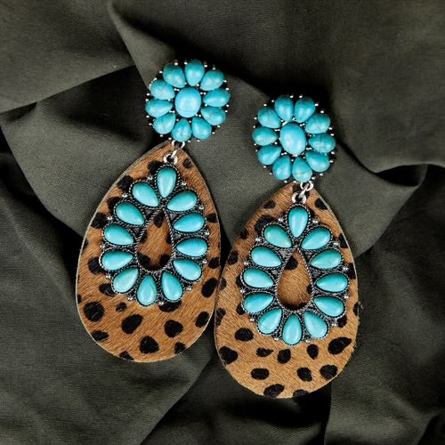 Southwest turquoise EARRINGS
