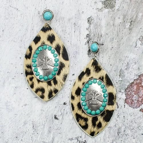 Southwest turquoise EARRINGS