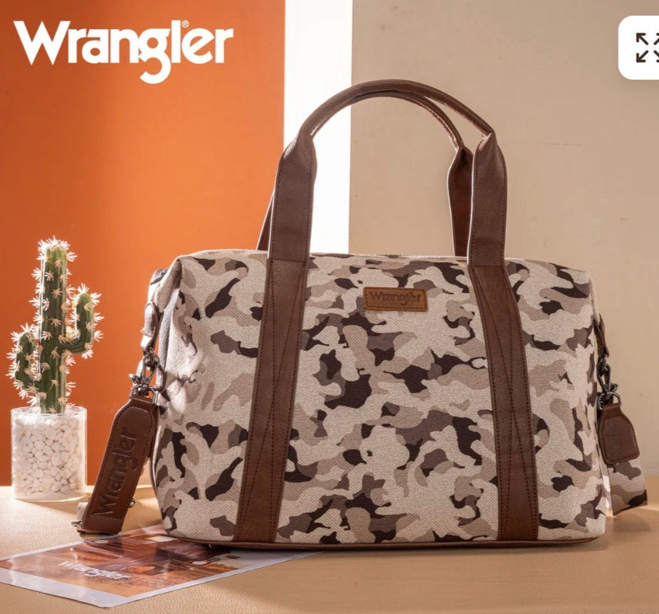 Camo Wrangler Duffle bag