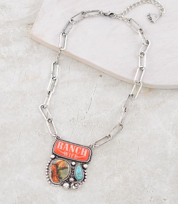 Ranch wife necklace