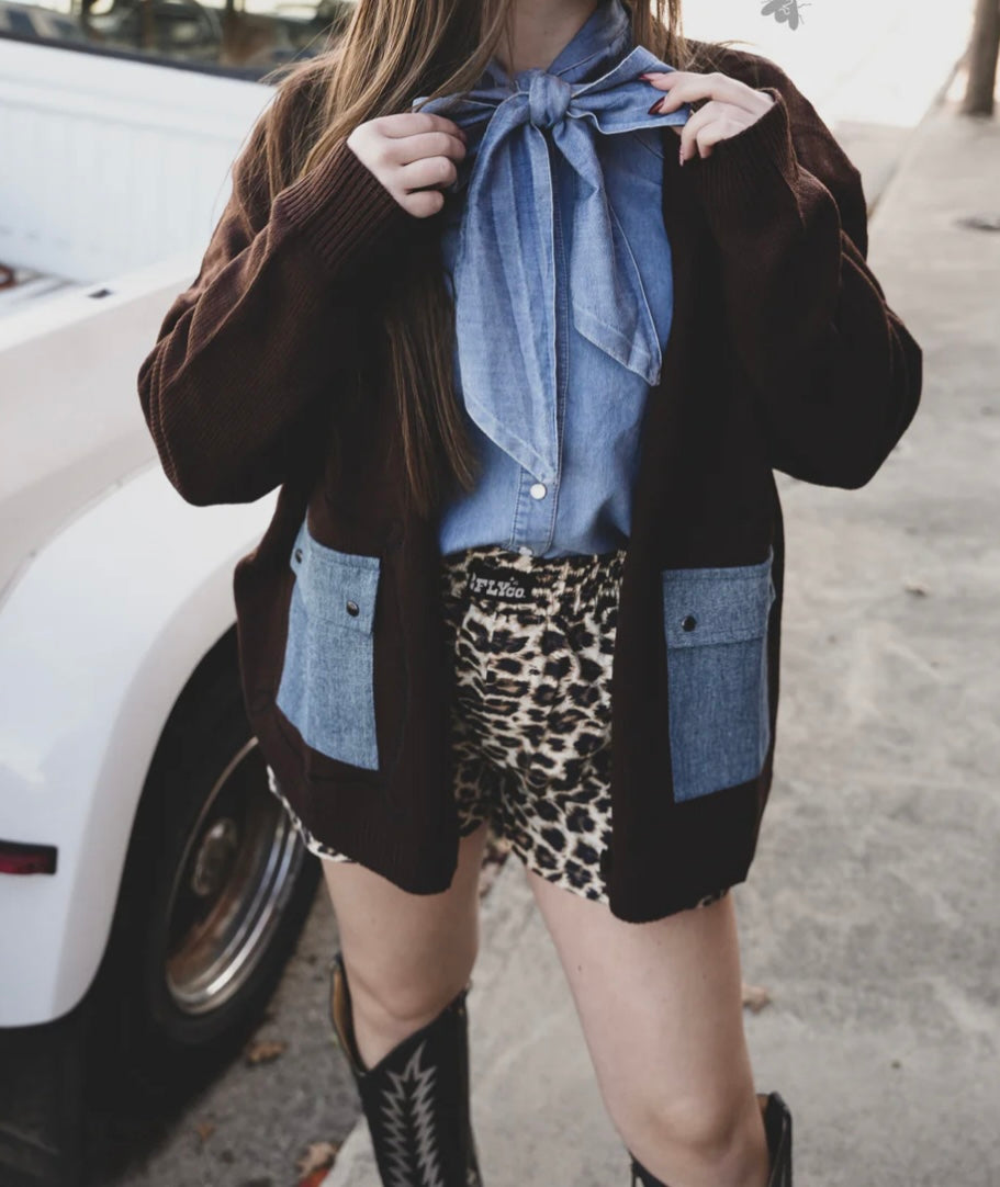 Cattle babe angus CARDIGAN