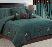 Horses Comforter 7 pc SET