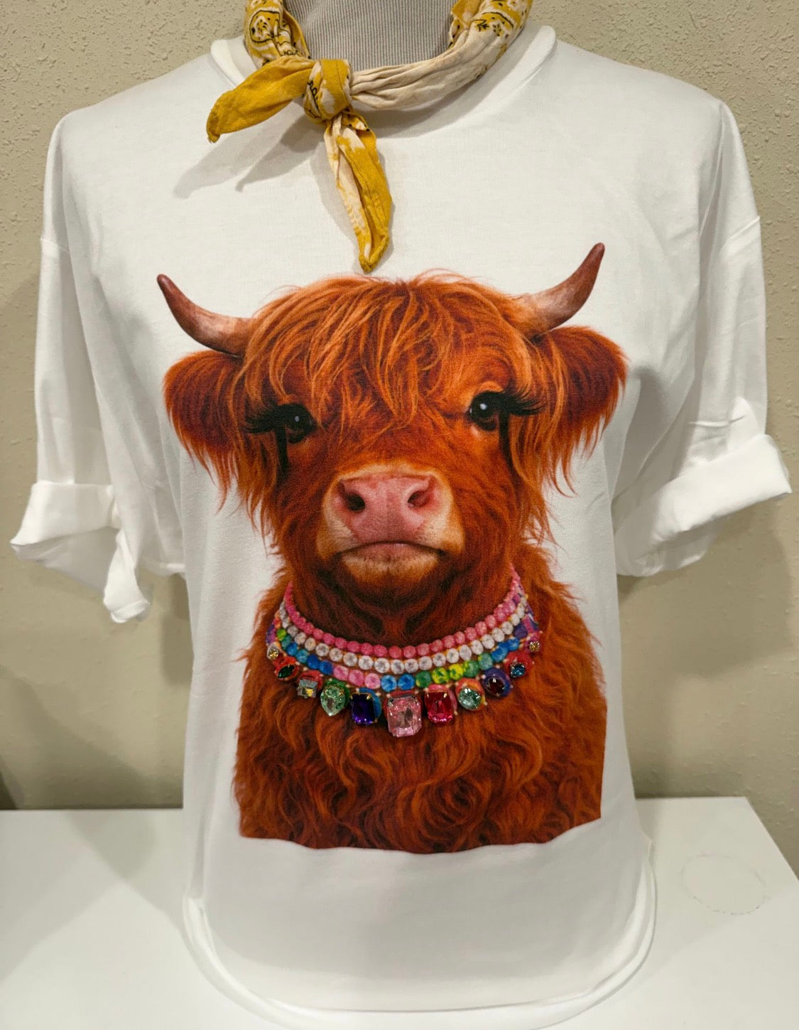 CUSTOM made Rhinestone blinged out Tee