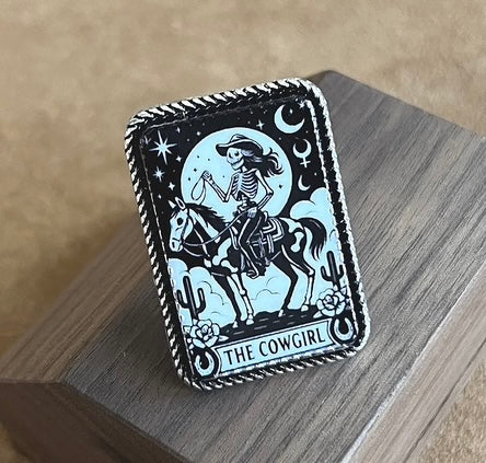 The Cowgirl Ring one size adjustable