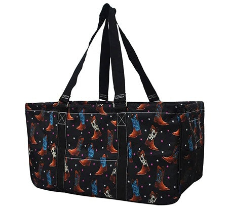 Western Boots car haul it organizer basket