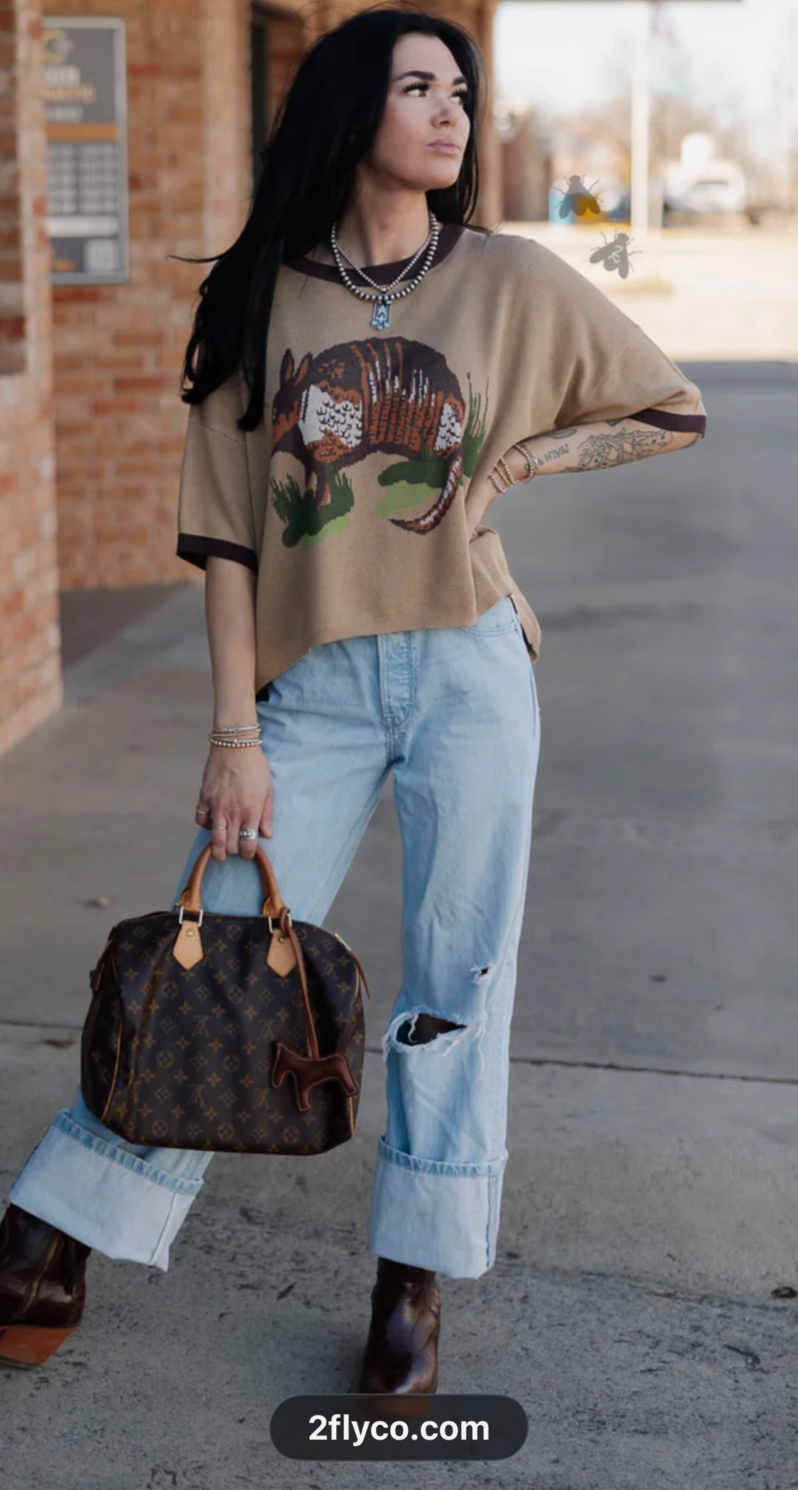 Dusty Dillo sweater top