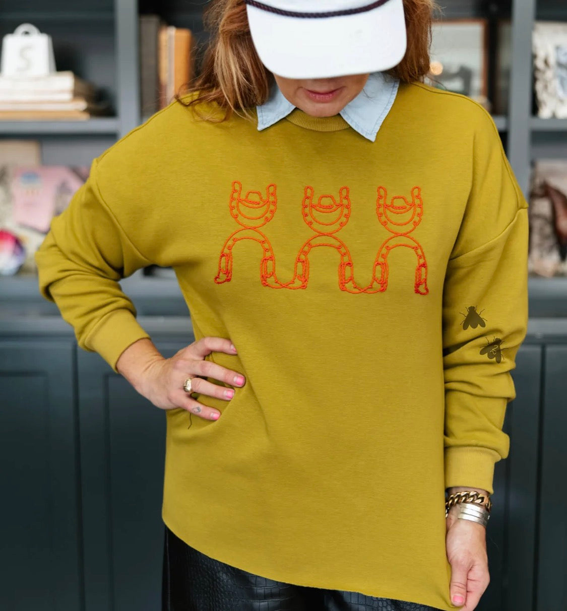 Luck be Cowboy Sweatshirt