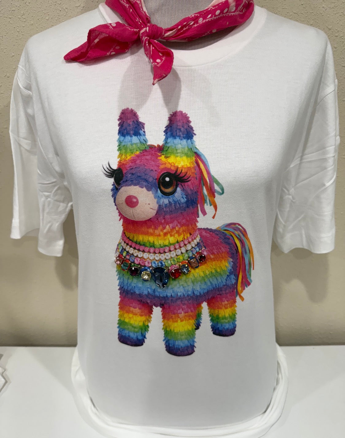 CUSTOM made Rhinestone blinged out Tee