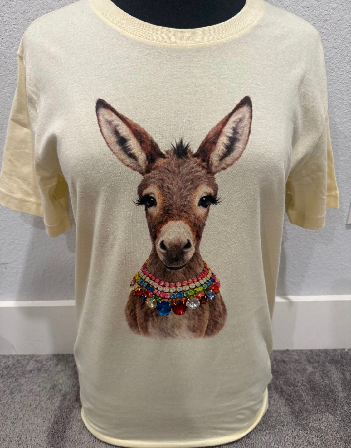 CUSTOM made Rhinestone blinged out Tee