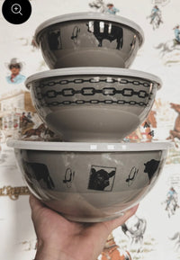 Angus 3 BOWL Set