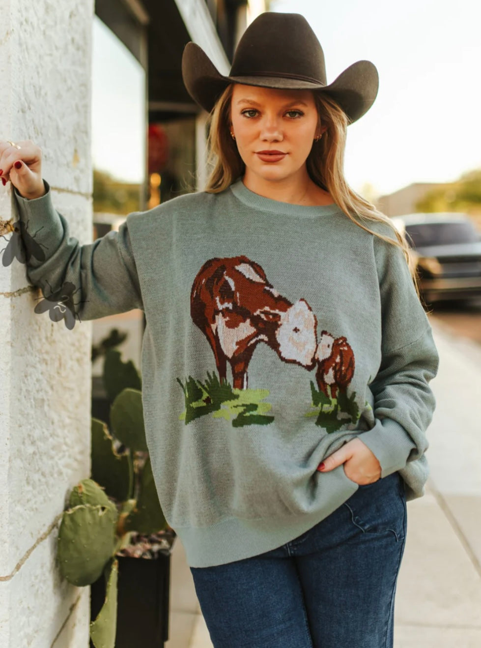 Cattle creek knit sweater