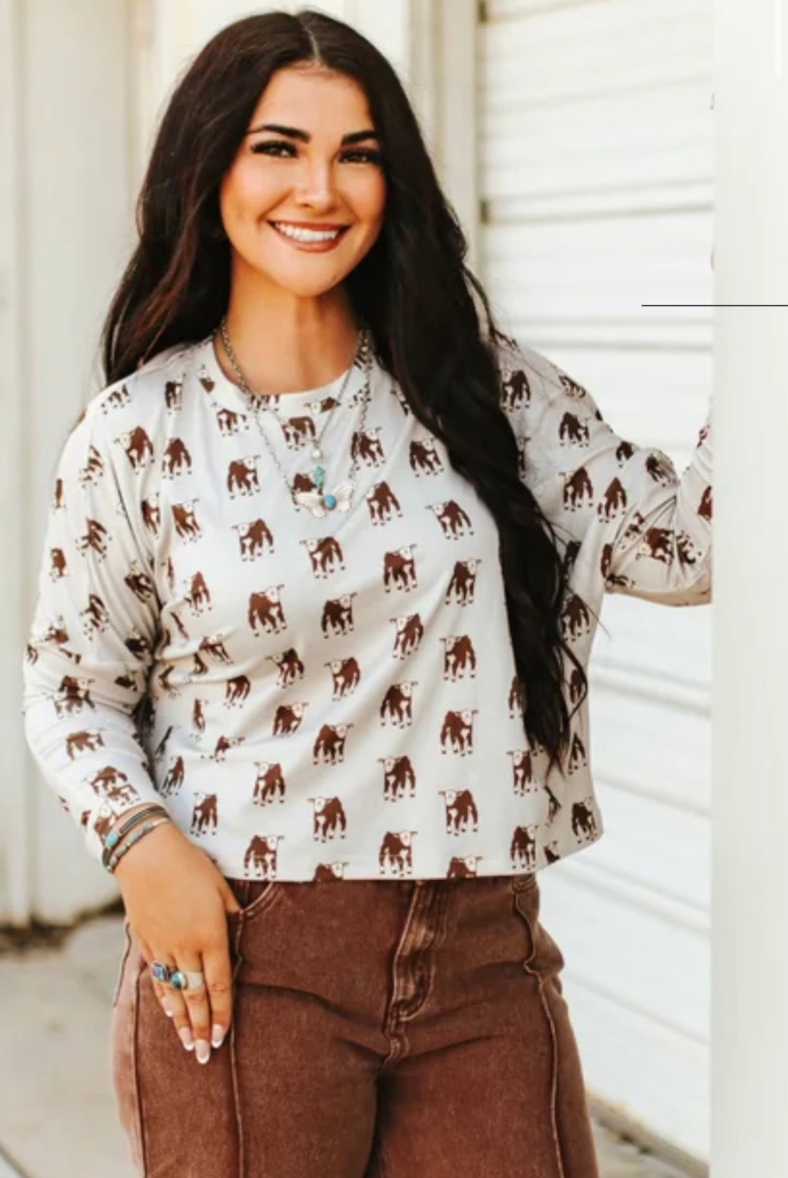 S/M  Cream of the crop shirt