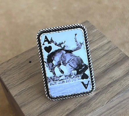 The Bronc Ring one size adjustable