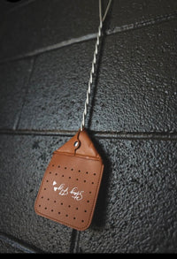 Leather fly swatter