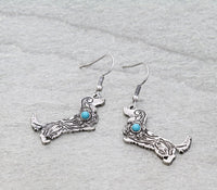 Dachshund earrings