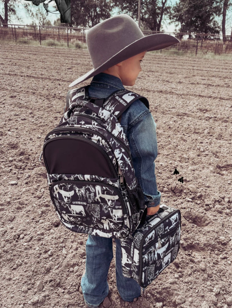 Western Rodeo Backpack Large Western BACKPACK vintage packmule COWBOY – Southwest Bedazzle