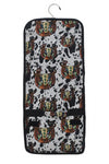 Western Horseshoe toiletry roll up bag
