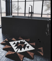 Aztec rodeo rug
