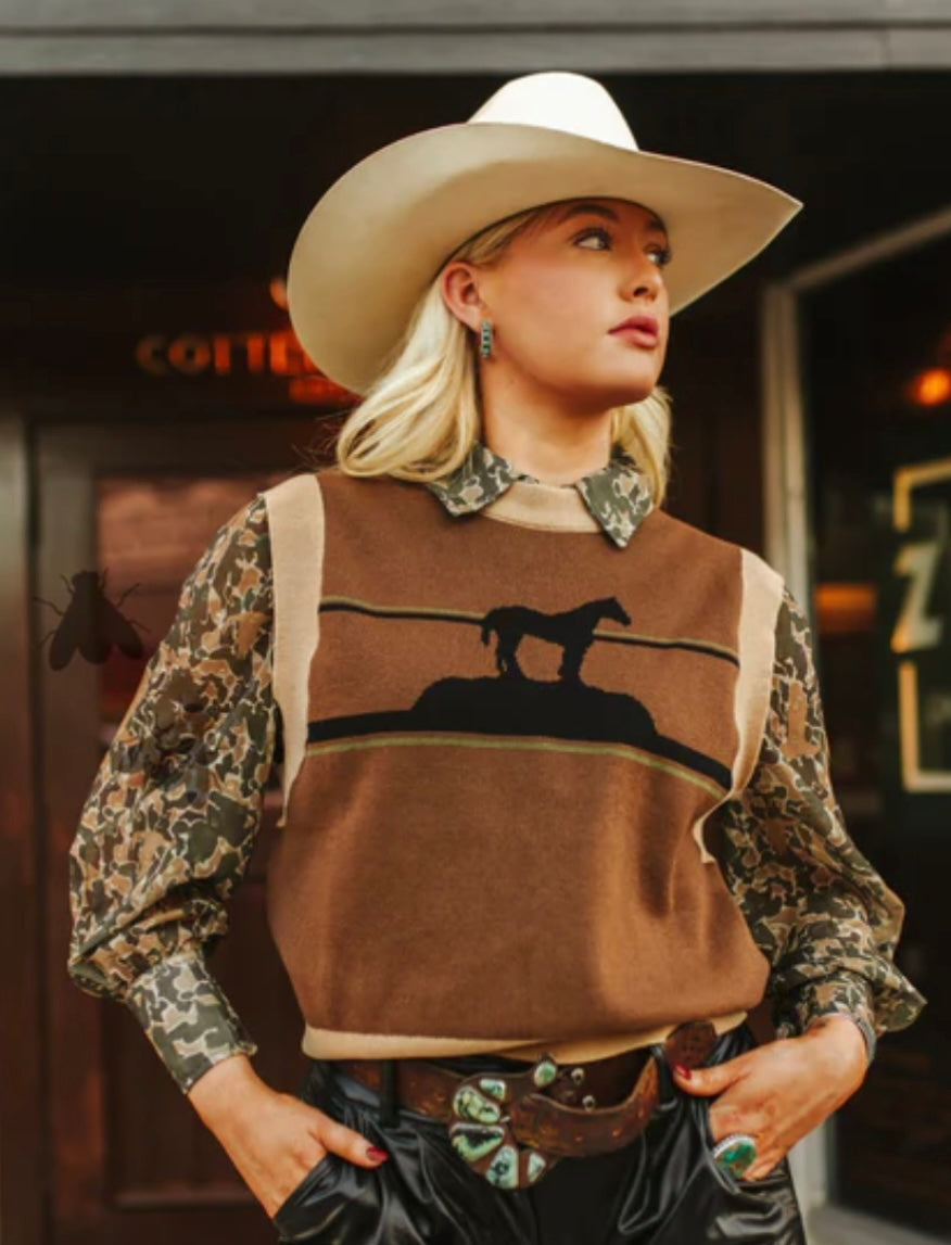 Sweater VEST in the West