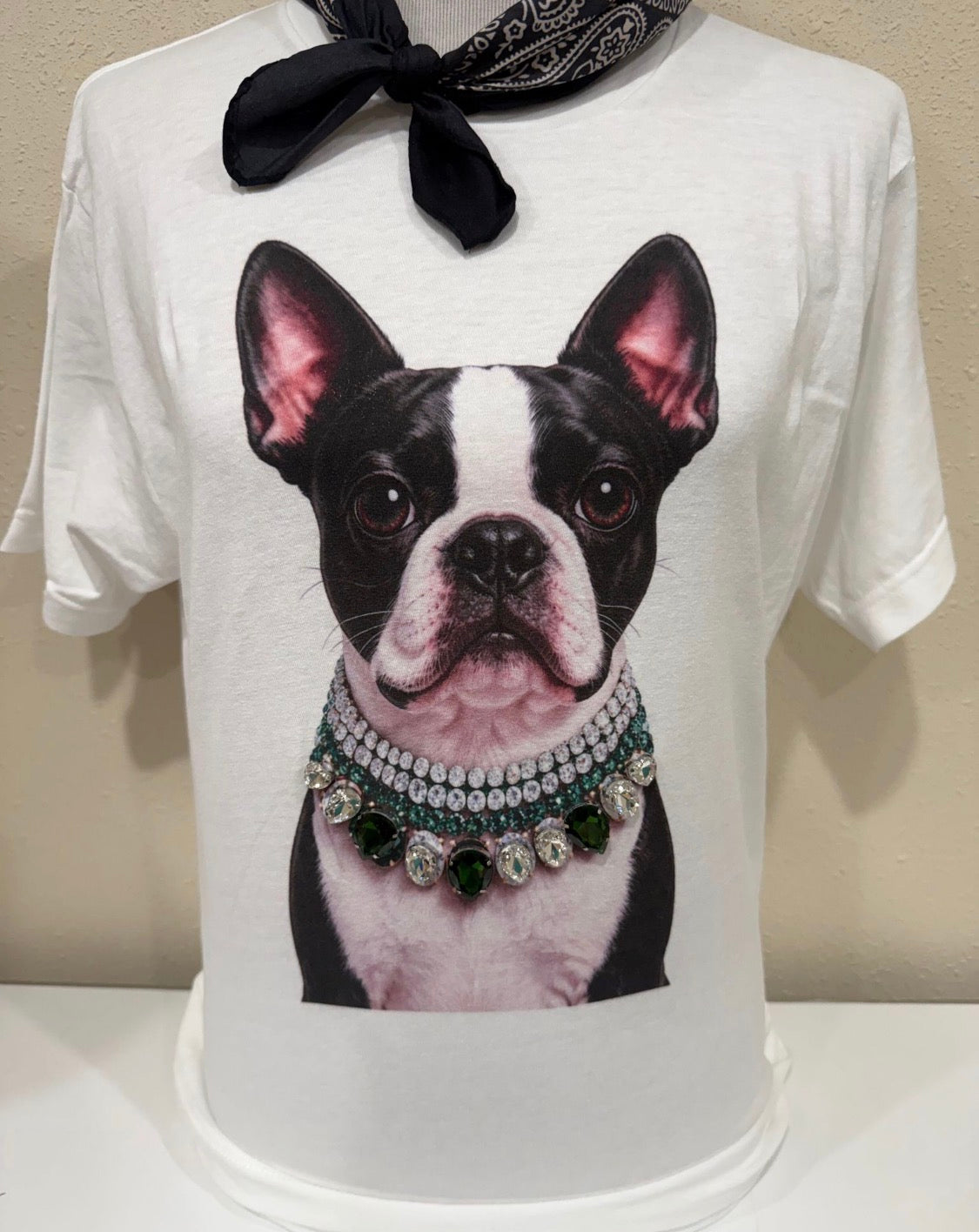 CUSTOM made Rhinestone blinged out Tee
