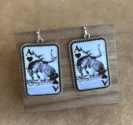 The Bronc earrings