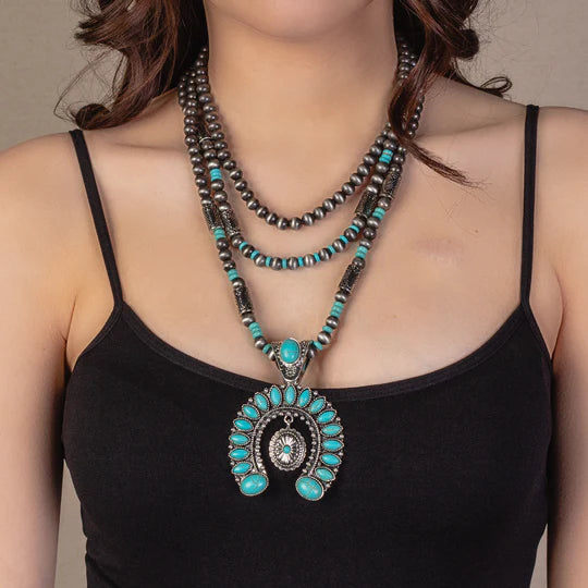 Southwest turquoise necklace